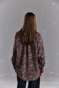 Рубашка 6744 Коричневый