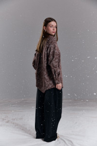 Рубашка 6744 Коричневый