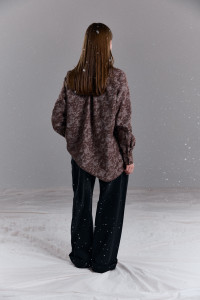 Рубашка 6744 Коричневый