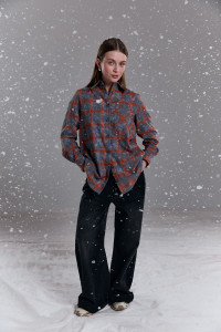 Рубашка 6744 Оранжевый