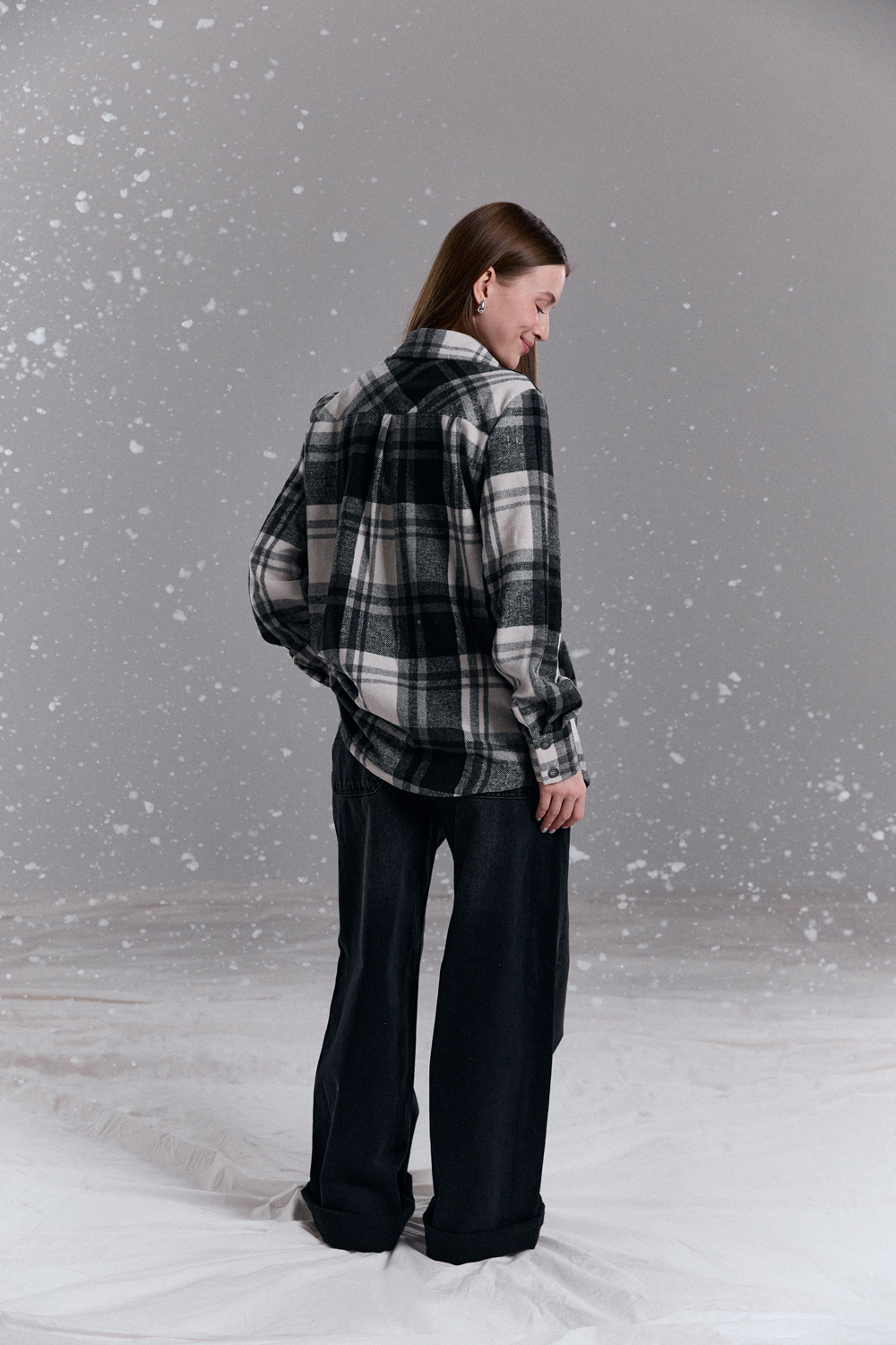 Рубашка 6748 Серый