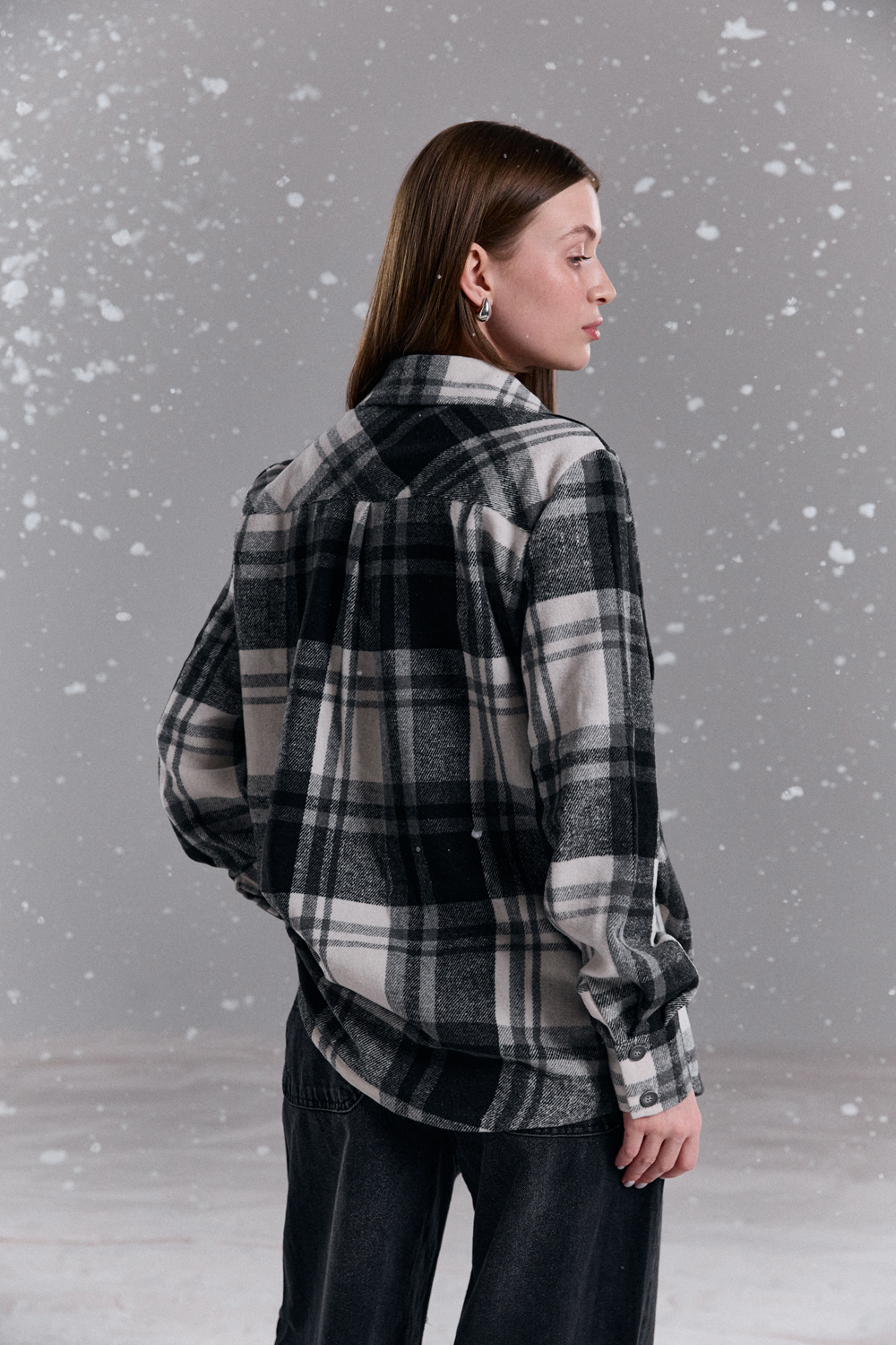 Рубашка 6748 Серый