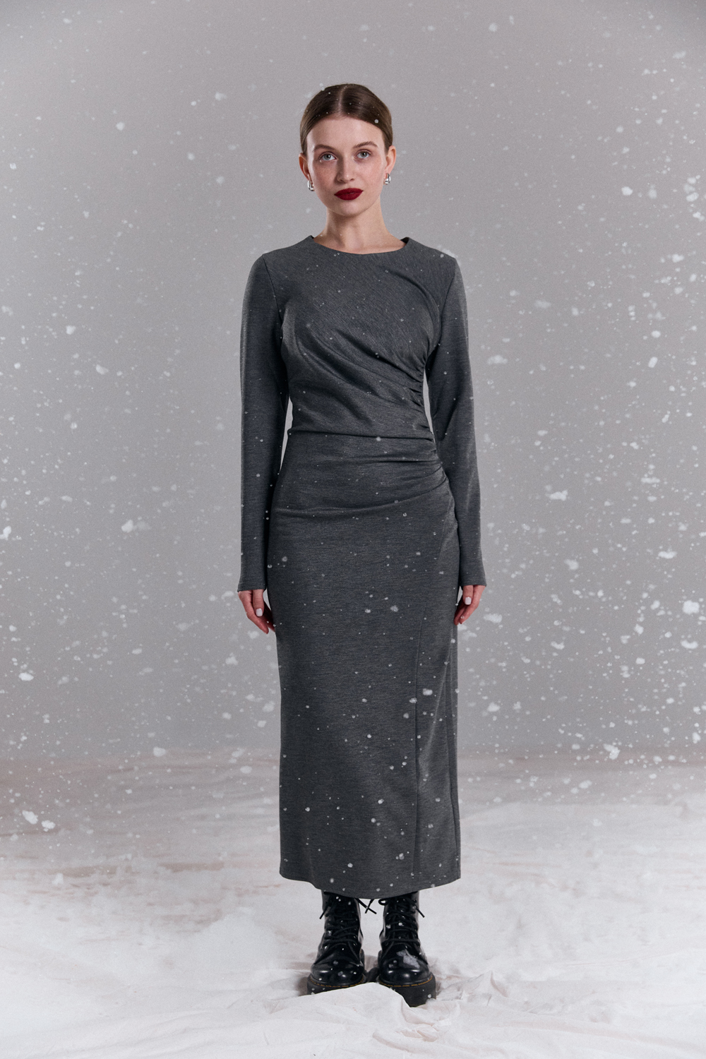 Платье 6749 Серый