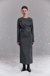 Платье 6749 Серый