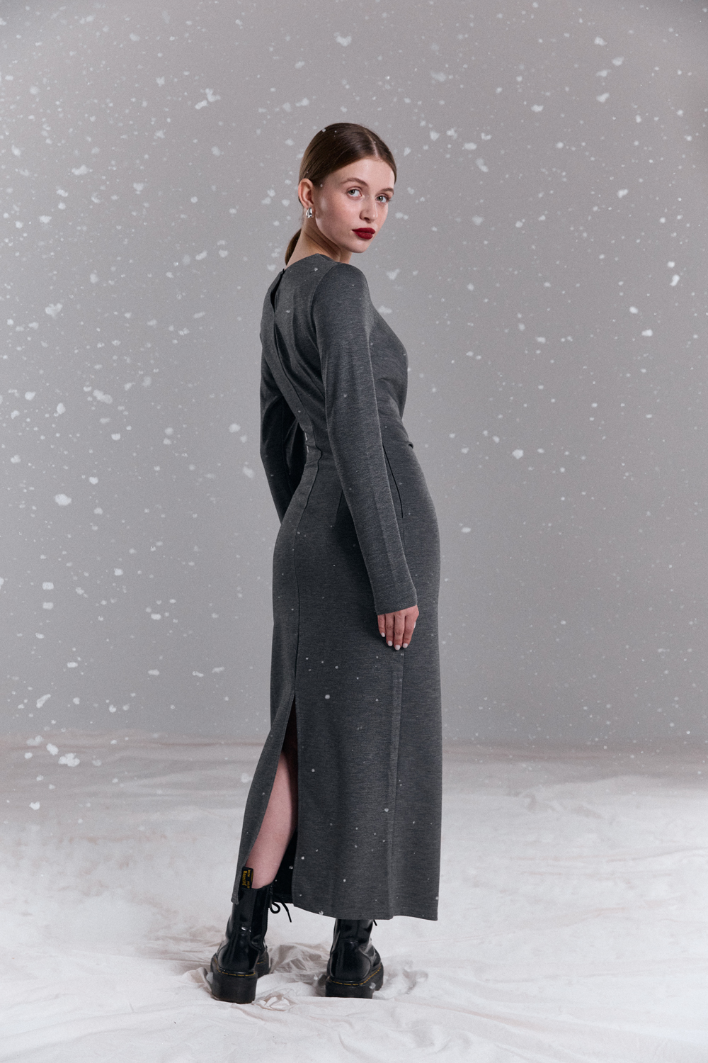 Платье 6749 Серый