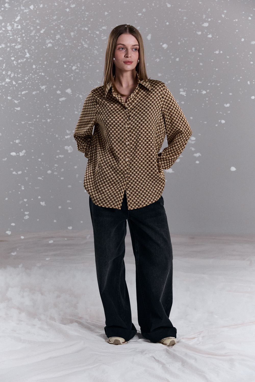 Рубашка 6753 Карамель