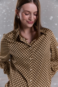 Рубашка 6753 Карамель