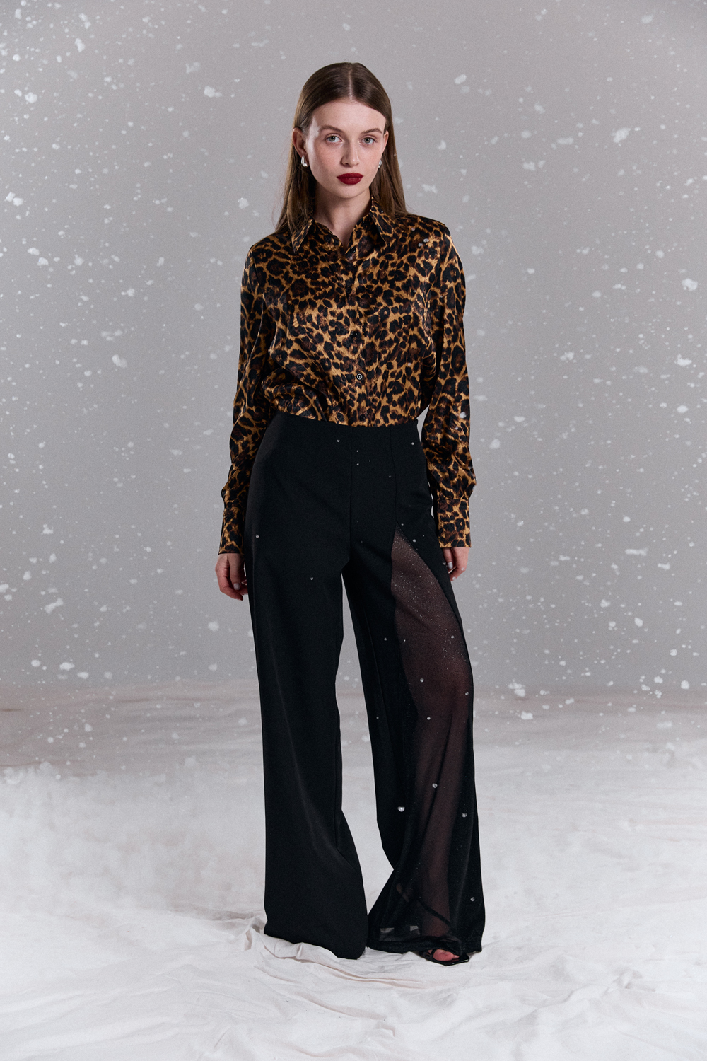 Рубашка 6753 Леопард