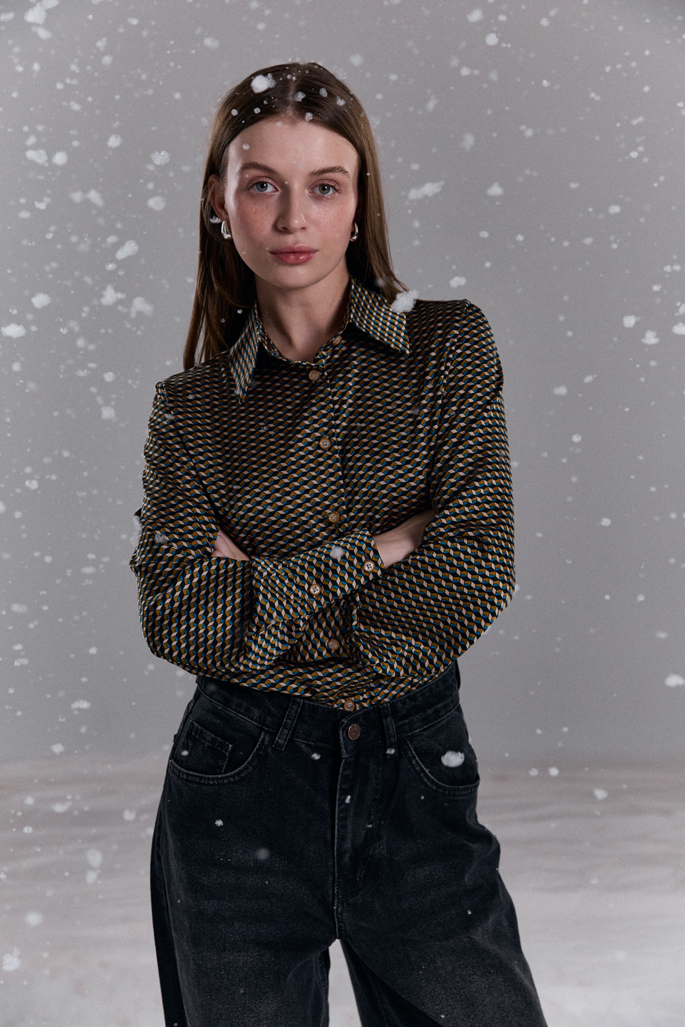 Рубашка 6753 Mix