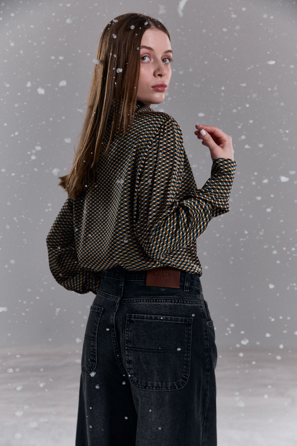 Рубашка 6753 Mix