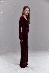 Костюм 6770 Бордовый