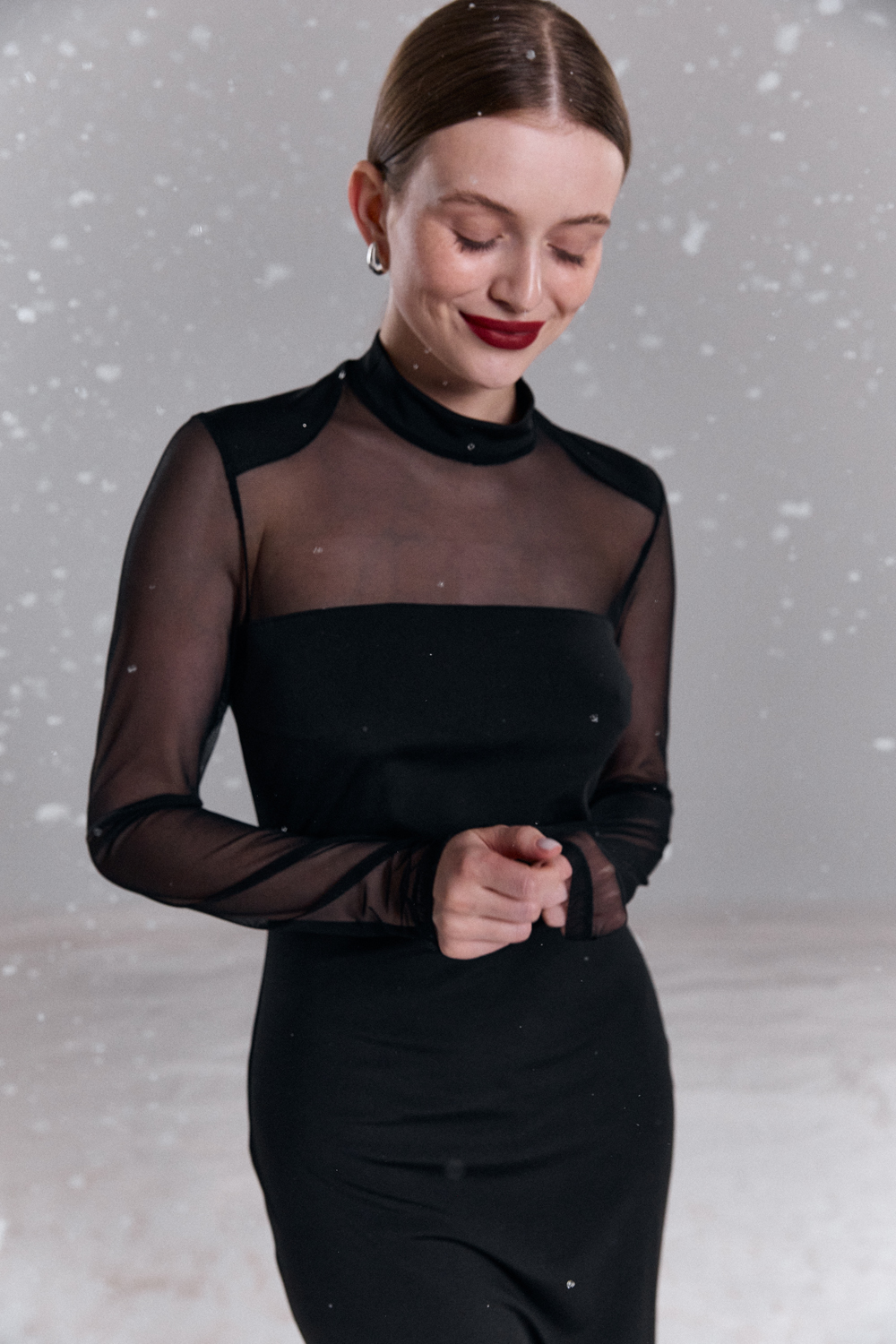 Платье 6775 Черный