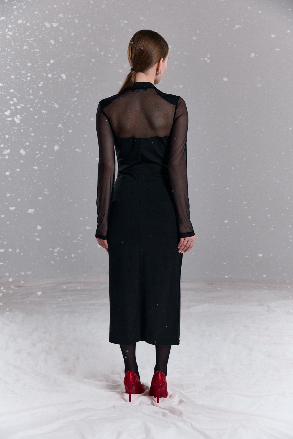 Платье 6775 Черный