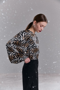 Блуза 6778 Черный