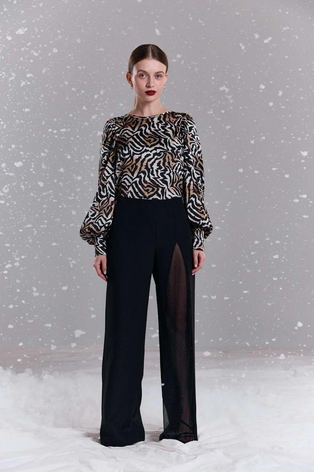 Блуза 6778 Черный