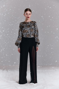 Блуза 6778 Черный