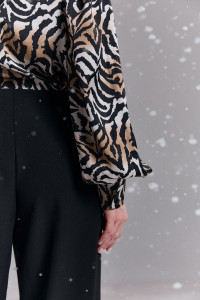 Блуза 6778 Черный