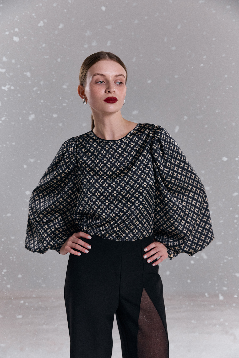 Блуза 6778 Серый