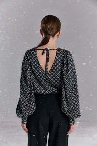 Блуза 6778 Серый