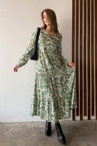 Платье 6819 Зеленый