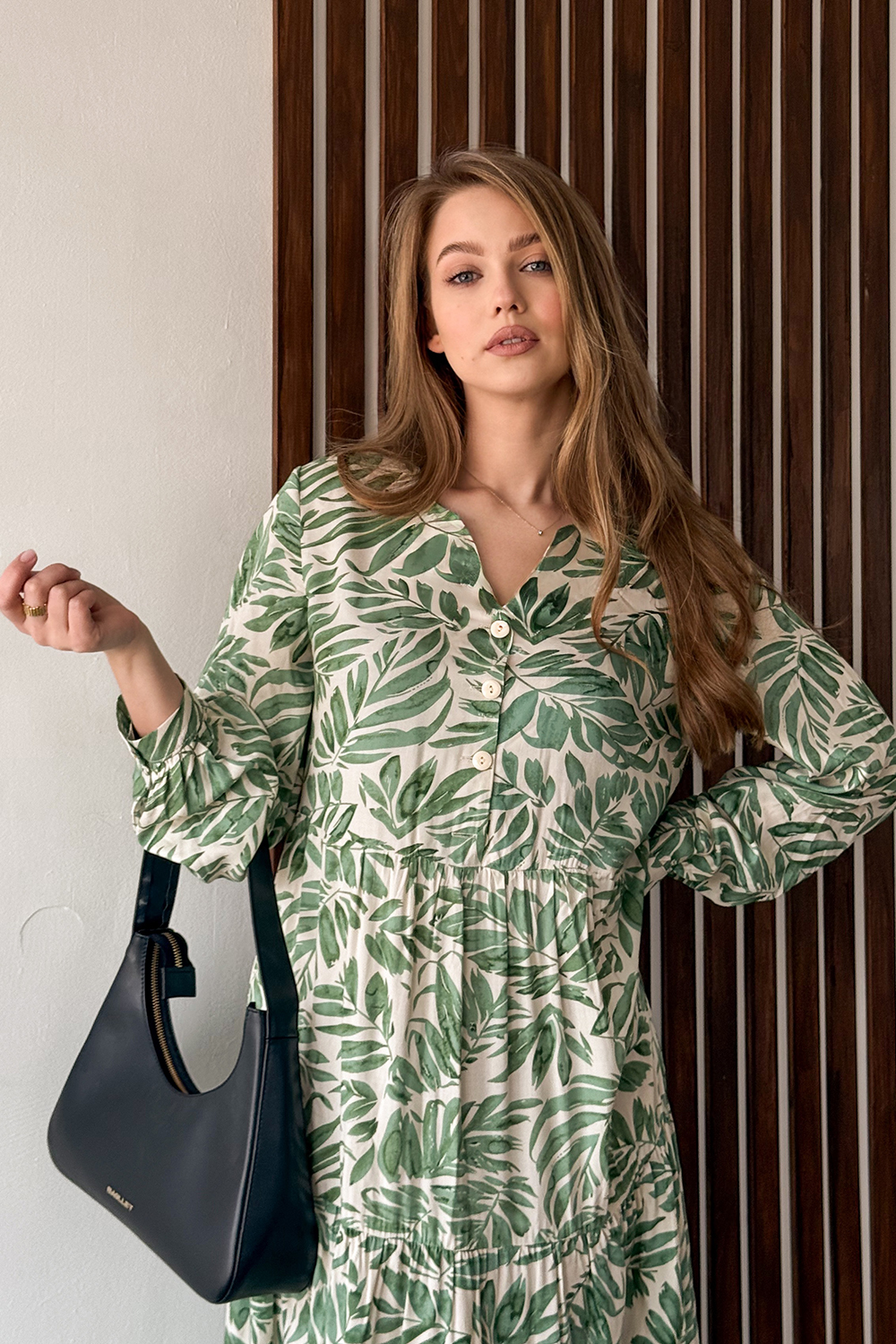 Платье 6819 Зеленый