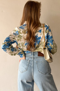 Рубашка 6806 Голубой