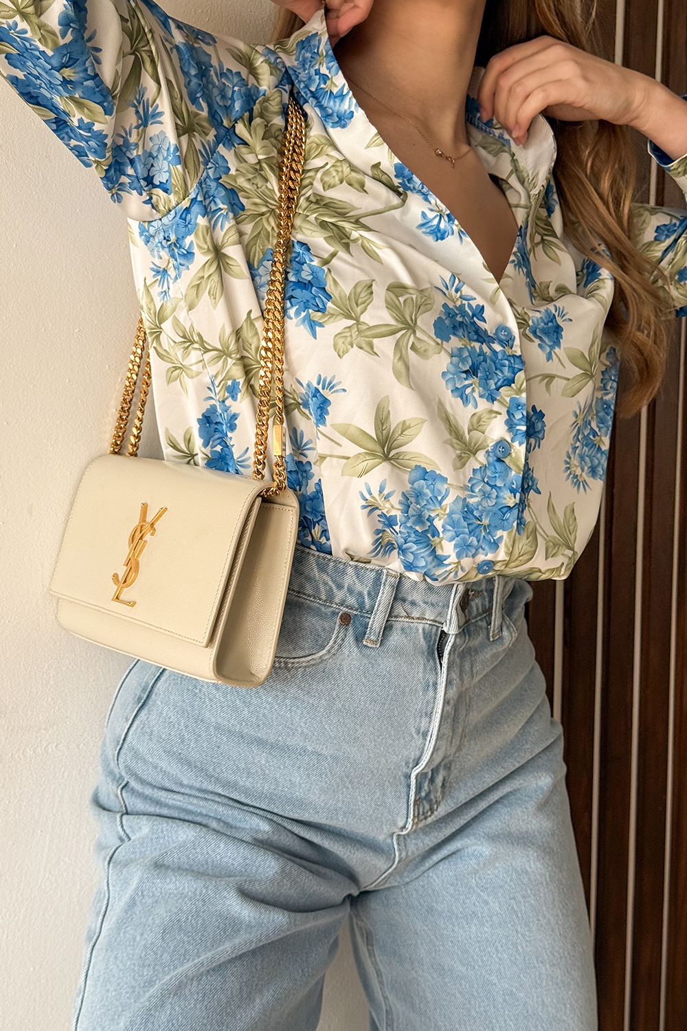 Рубашка 6806 Голубой