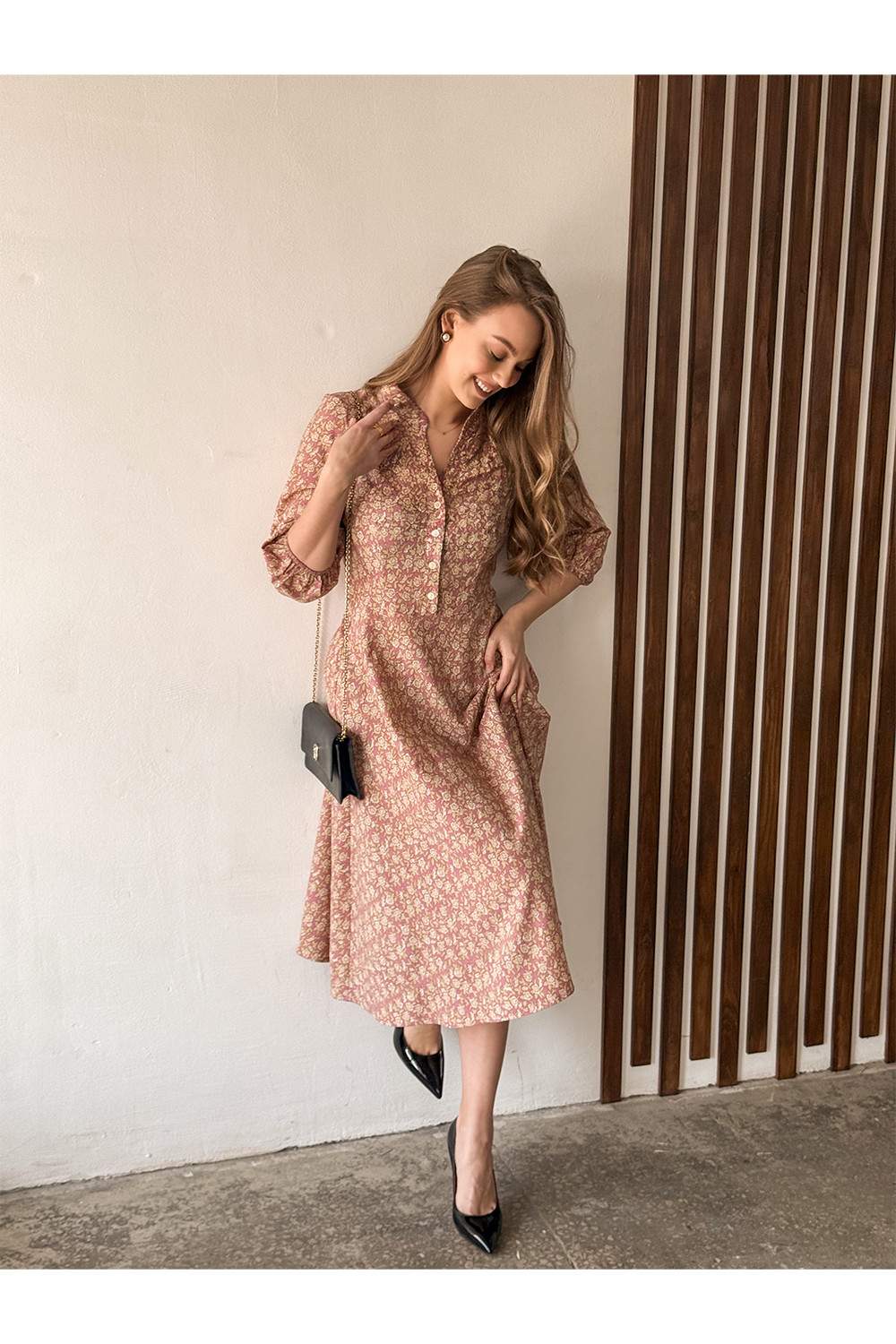 Платье 6807 Фрезовый