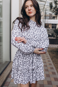 Платье 6809 Голубой