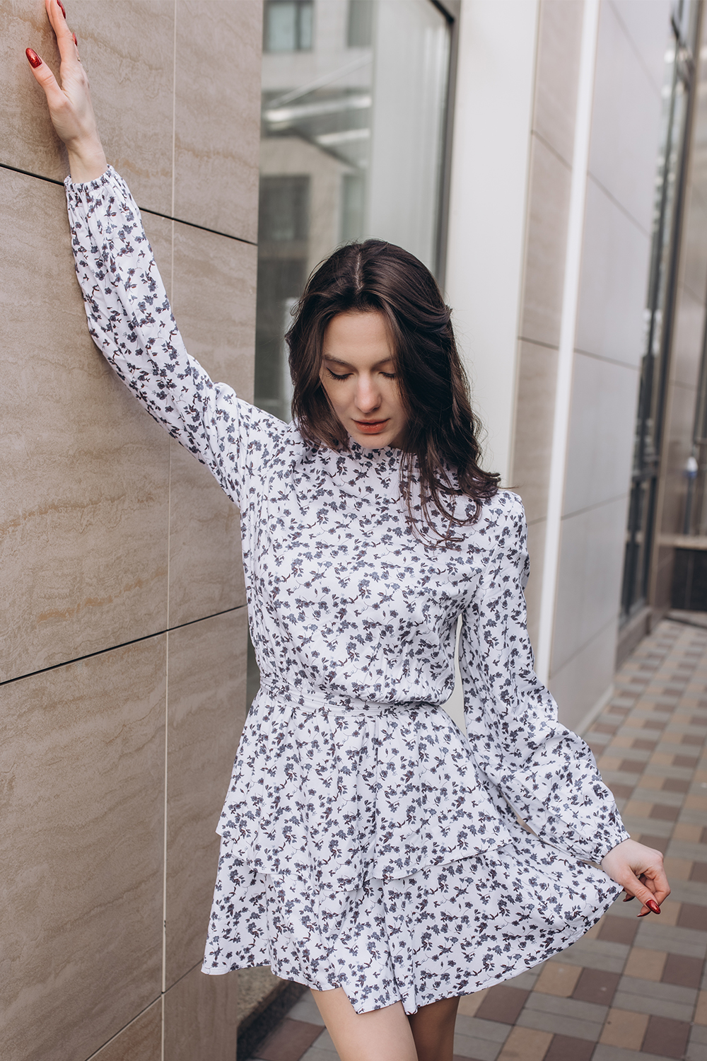 Платье 6809 Голубой