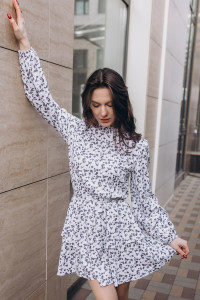 Платье 6809 Голубой