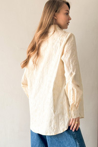 Рубашка 6813 Кремовый