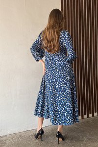 Платье 6815 Синий