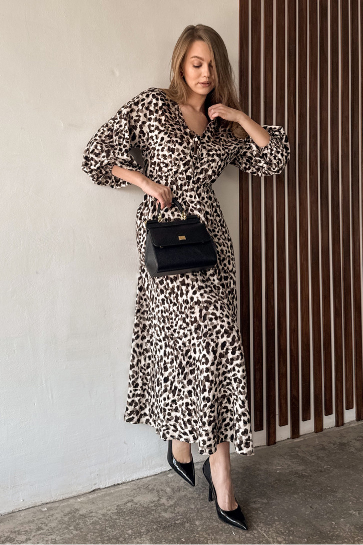 Платье 6817 Мокко