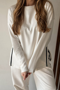 Костюм 6823 Молочный