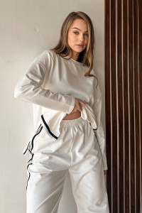 Костюм 6823 Молочный