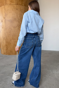 Джинсы 4007 Синий