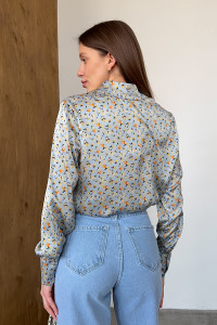 Рубашка 6753 Голубой