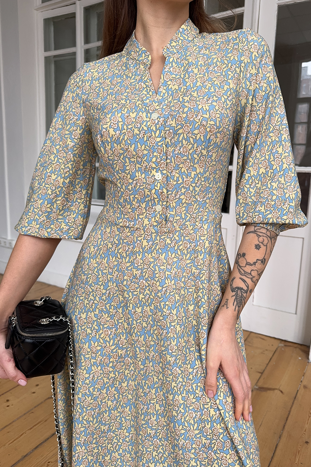 Платье 6807 Голубой