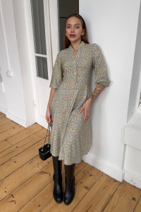 Платье 6807 Голубой