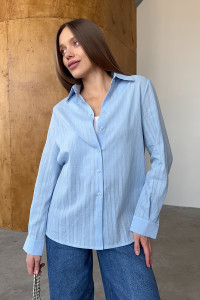 Рубашка 6814 Голубой