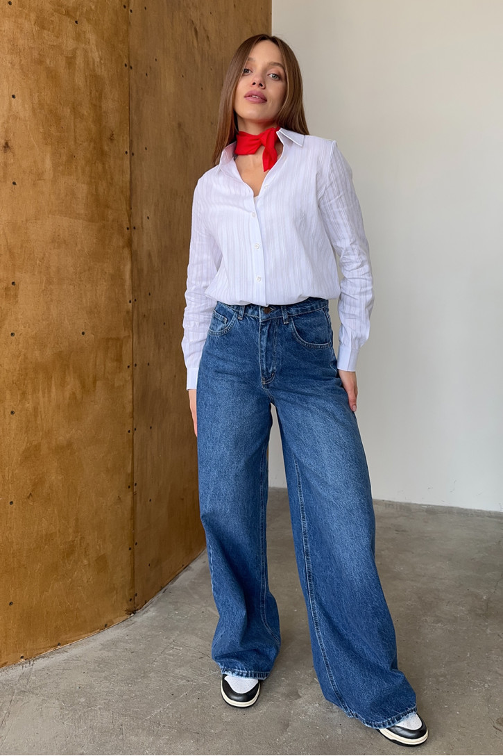 Рубашка 6814 Белый