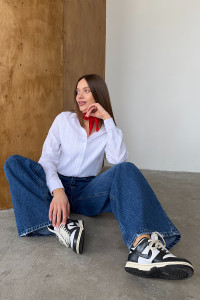 Рубашка 6814 Белый