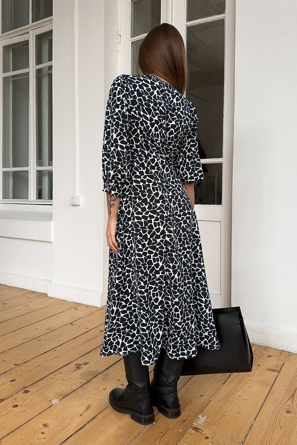 Платье 6815 Черный