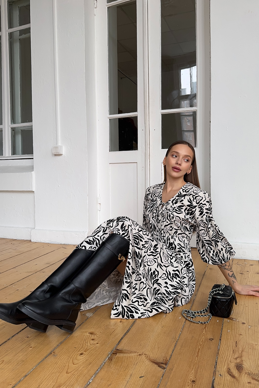 Платье 6817 Бежевый