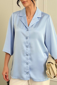 Рубашка 6811 Голубой