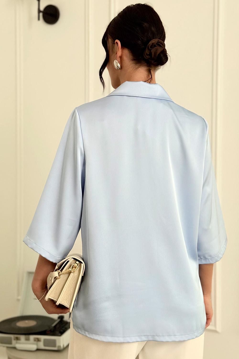 Рубашка 6811 Голубой