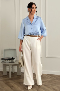 Рубашка 6811 Голубой