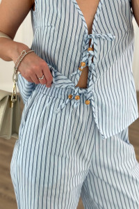 Костюм 6844 Голубой