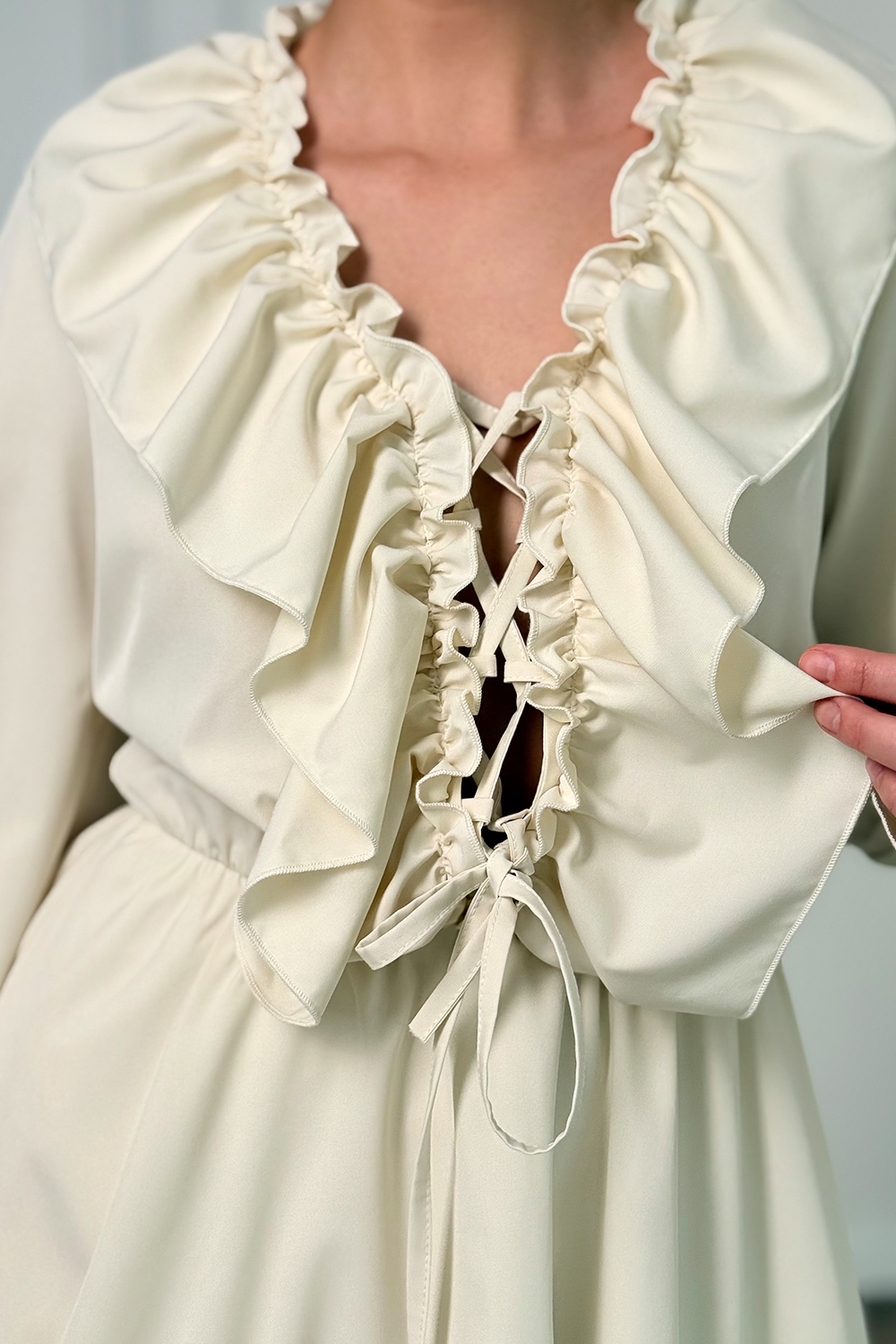 Платье 6845 Слоновая кость